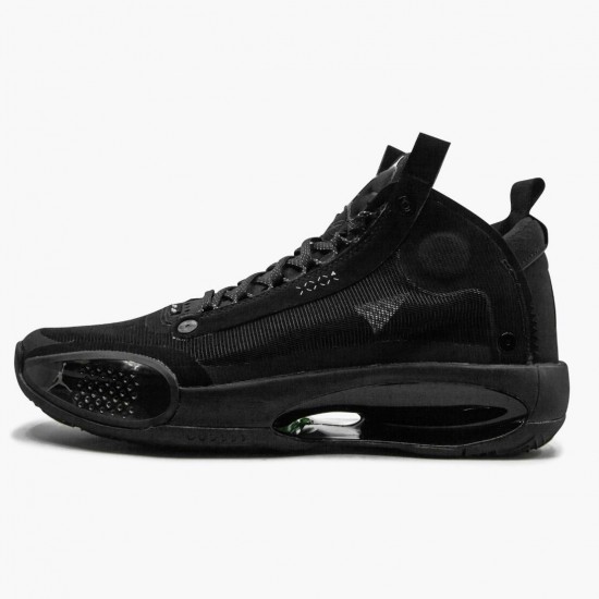 Stockx Air Jordan 34 PE Black Cat Men Jordan Shoes