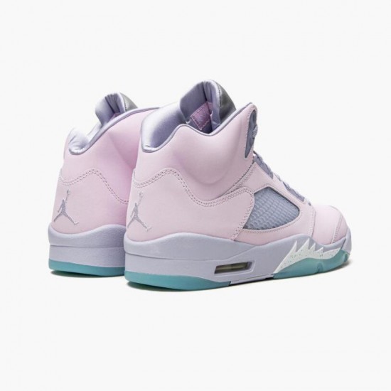 Stockx Air Jordan 5 Easter 2022 Regal Pink Ghost Copa Women/Men Jordan Shoes