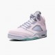 Stockx Air Jordan 5 Easter 2022 Regal Pink Ghost Copa Women/Men Jordan Shoes