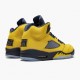 Stockx Air Jordan 5 Retro Michigan 2019 AmarilloCollege Navy Women/Men Jordan Shoes