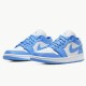 Stockx Air Jordan 1 Low UNC University Blue White Sneakers AO9944 441 AJ1 Sneakers