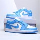 Stockx Air Jordan 1 Low UNC University Blue White Sneakers AO9944 441 AJ1 Sneakers