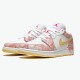 Stockx Air Jordan 1 Low SE GS Paint Drip Arctic Punch CW7104 601 AJ1 Sneakers