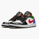 Stockx Air Jordan 1 Retro Low Multi Color CZ4776 101 White Hyper Royal AJ1 Sneakers