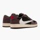 Stockx Air Jordan 1 Retro Low OG SP Travis Scott CQ4277 001 Black Sail Dark Mocha Universi AJ1 Sneakers