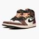 Stockx Air Jordan 1 High OG Hand Crafted DH3097 001 Brown Jordan 1 Shoes