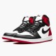 Stockx Air Jordan 1 High OG Satin Black Toe White Varsity Red CD0461 016 AJ1 Sneakers