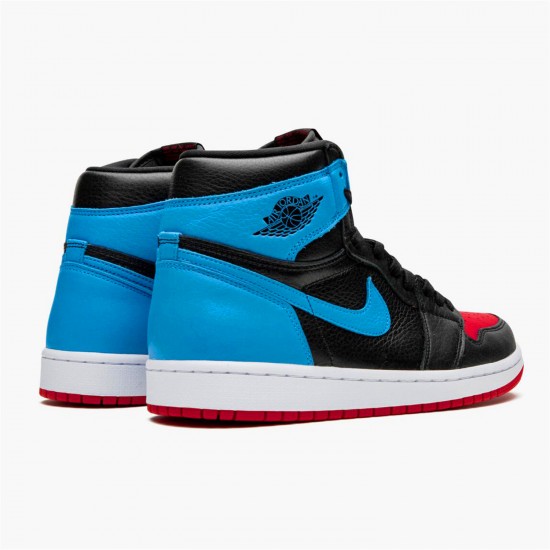 Stockx Air Jordan 1 High OG UNC To Chicago Black Dark Powder Blue Gym Red CD0461 046 AJ1 Sneakers