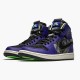 Stockx Air Jordan 1 High Zoom Air CMFT Bayou Boys DC2133 500 Court Purple Black Electric Green Sneakers