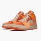 Stockx Air Jordan 1 Mid Apricot Orange DH4270 800 Apricot Agate Terra Blush AJ1 Sneakers