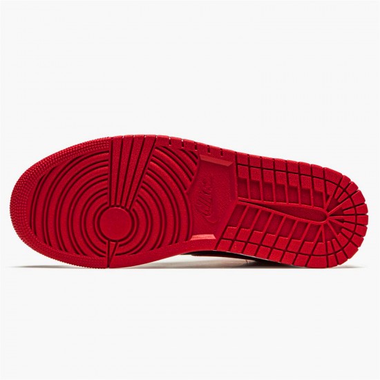 Stockx Air Jordan 1 Mid Banned 2020 554724 074 Black University Red Black Whi AJ1 Sneakers