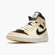 Stockx Air Jordan 1 Mid Barely Orange Guava Ice Sail Black BQ6472 800 AJ1 Sneakers