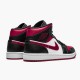 Stockx Air Jordan 1 Mid Bred Toe Black Gym Red White Sneakers 554724 066 AJ1 Sneakers