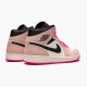 Stockx Air Jordan 1 Mid Crimson Tint Hyper Pink Black 852542 801 AJ1 Sneakers