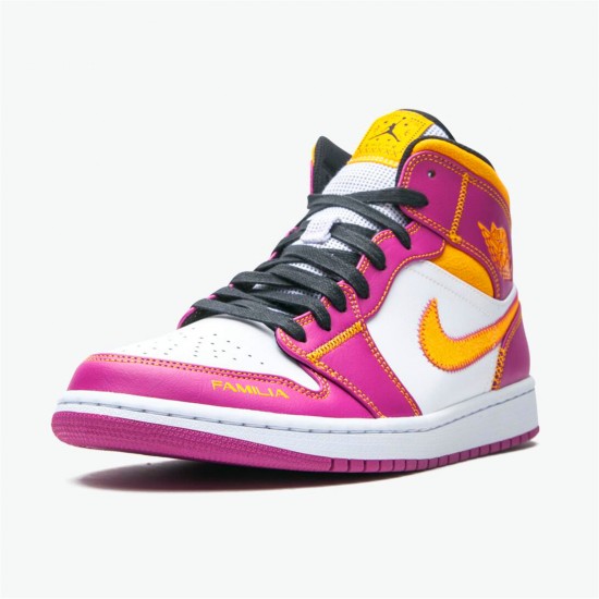 Stockx Air Jordan 1 Mid Dia de los Muertos DC0350 100 AJ1 Sneakers