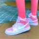 Stockx Air Jordan 1 Mid Digital Pink White Pink Foam Sail CW5379 600 AJ1 Sneakers