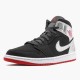 Stockx Air Jordan 1 Mid Johnny Kilroy Black Gym Red Metallic Silver 554724 057 AJ1 Sneakers