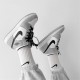 Stockx Air Jordan 1 Mid Light Smoke Grey Black White 554724 092 AJ1 Sneakers