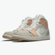 Stockx Air Jordan 1 Mid Milan Sail Light Bone String Shimmer CV3044 100 Sneakers