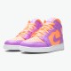 Stockx Air Jordan 1 Mid SE Atomic Pulse Orange Violet AV5174 800 AJ1 Sneakers