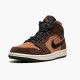 Stockx Air Jordan 1 Mid SE Dark Chocolate DC7294 200 AJ1 Shoes