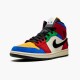 Stockx Air Jordan 1 Mid SE Fearless Blue the Great Multicolor CU2805 100 AJ1 Sneakers