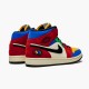 Stockx Air Jordan 1 Mid SE Fearless Blue the Great Multicolor CU2805 100 AJ1 Sneakers