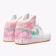 Stockx Air Jordan 1 Mid SE GS Ice Cream DD1666 100 Sneakers AJ1