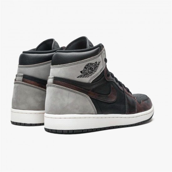 Stockx Air Jordan 1 Retro High Light Army Rust Shadow Patina 555088 033 Black Grey Rust Sneakers