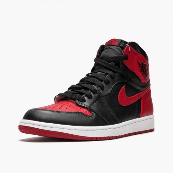 Stockx Air Jordan 1 Retro High OG Banned Bred Sneakers 555088 001 AJ1 Sneakers