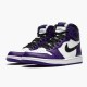 Stockx Air Jordan 1 Retro High OG Court Purple Sneakers 555088 500 AJ1 Sneakers