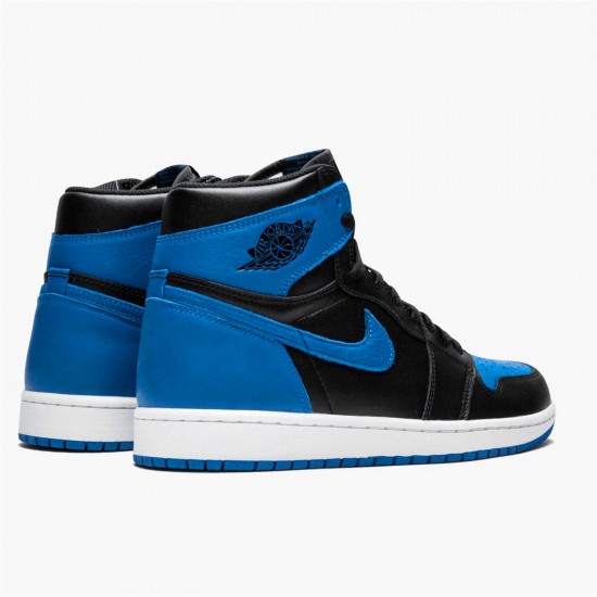 Stockx Air Jordan 1 Retro High OG Royal Black Royal White Sneakers 555088 007 AJ1 Sneakers