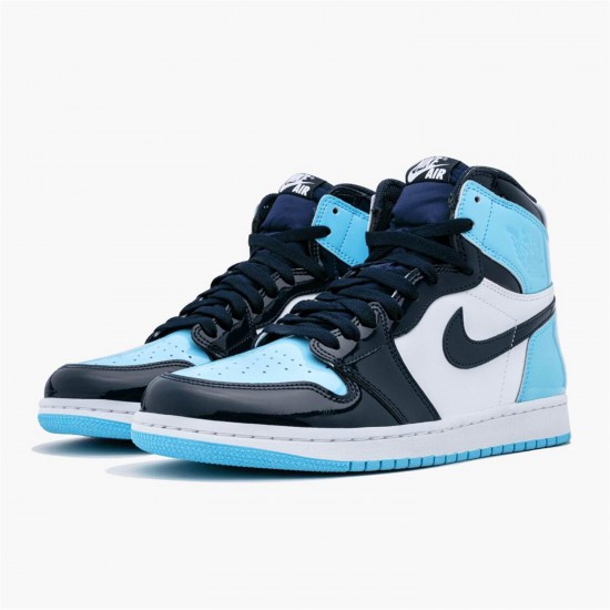 Stockx Air Jordan 1 Retro High Og Blue Chill Obsidian White Sneakers CD0461 401 AJ1 Sneakers