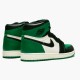 Stockx Air Jordan 1 Retro High Pine Green AJ1 Shoes 555088 302 Black Sail Sneakers