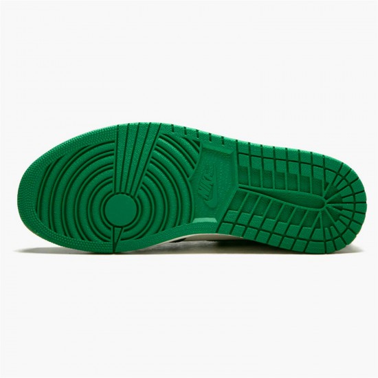 Stockx Air Jordan 1 Retro High Pine Green AJ1 Shoes 555088 302 Black Sail Sneakers