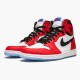 Stockx Air Jordan 1 Retro High Spider Man Origin Story Gym Red Black White Photo Blue 555088 602 AJ1 Sneakers