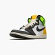 Stockx Air Jordan 1 Retro High White Black Volt University Gold Sneakers 555088 118 AJ1 Sneakers