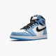 Stockx Air Jordan 1 Retro High White University Blue Black Sneakers 555088 134 AJ1 Sneakers