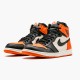 Stockx Air Jordan 1 Retro Shattered Backboard Black Starfish Sail 555088 005 AJ1 Sneakers