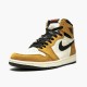 Stockx Air Jordan 1 Rookie of the Year Golden Harvest Black Sail 555088 700 AJ1 Sneakers