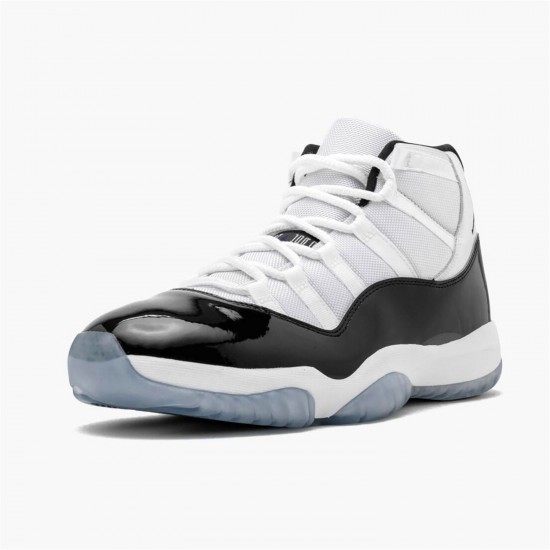 Stockx Air Jordan 11 Retro Concord 2018  White Black Concord Sneakers 378037 100 AJ11 Sneakers