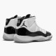 Stockx Air Jordan 11 Retro Concord 2018 378038 100 White Black Concord AJ11 Black Sneakers