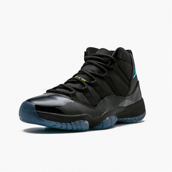 Stockx Air Jordan 11 Retro Gamma Blue 378037 006 Gamma Blue Varsity Maize AJ11 Black Sneakers