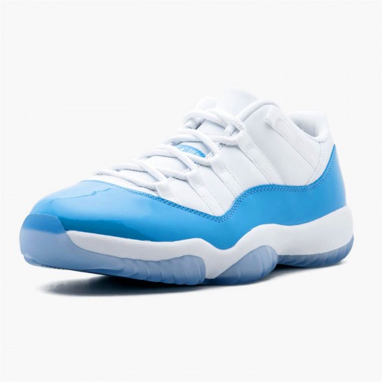 Stockx Air Jordan 11 Retro Low University Blue 528895 106 White AJ11 Black Sneakers