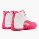 Stockx Air Jordan 12 Retro Dynamic Pink AJ12 510815 109 White Vivid Pink Mtllc Silver Sneakers