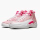 Stockx Air Jordan 12 Retro GS Arctic Pink 510815 101 White Arctic Punch Hyper Pink AJ12 Sneakers