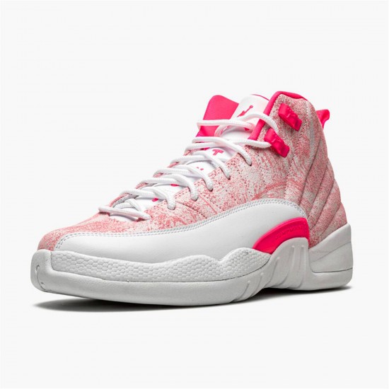 Stockx Air Jordan 12 Retro GS Arctic Pink 510815 101 White Arctic Punch Hyper Pink AJ12 Sneakers