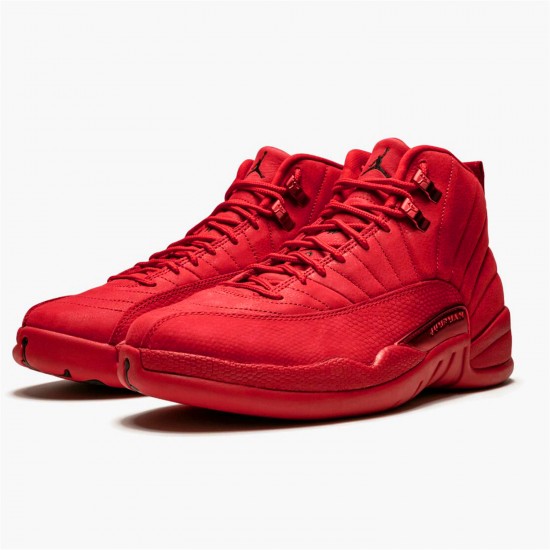 Stockx Air Jordan 12 Retro Gym Red AJ12 130690 601 Black Gym Red Sneakers