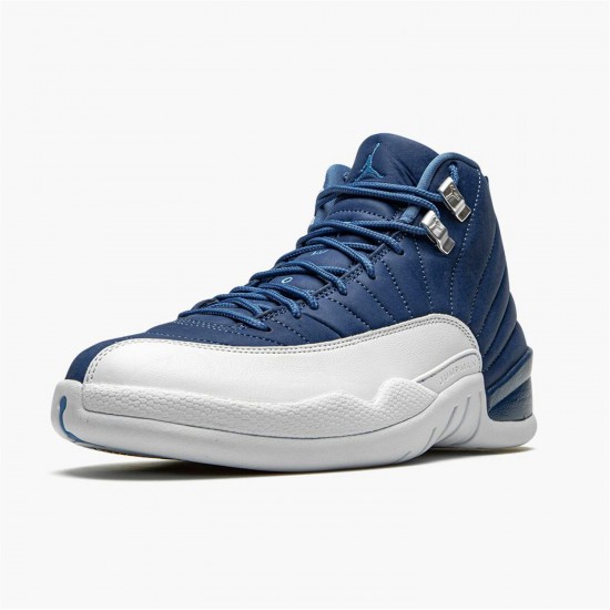 Stockx Air Jordan 12 Retro Indigo AJ12 130690 404 Stone Legend Blue Obsidia Sneakers