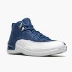 Stockx Air Jordan 12 Retro Indigo AJ12 130690 404 Stone Legend Blue Obsidia Sneakers